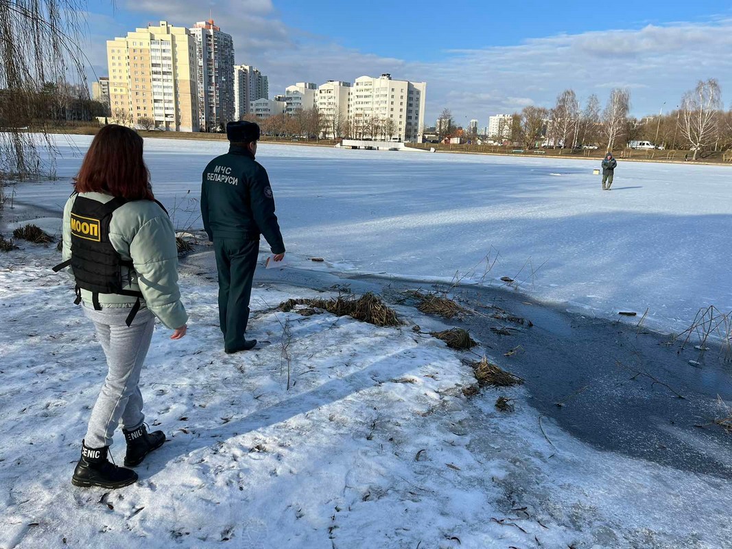 Октябрьский район. Рейд по местам зимней рыбалки - Новости учреждения -  Средняя школа № 62 г.Минска